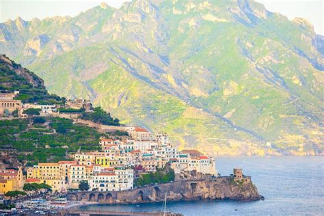 Beautiful Coastal Towns Of Italy Scenic Amalfi Village In Amalfi