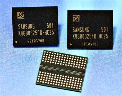 Samsung Gddr5 Graphics Card Memory Chips Reach 1 Gb For The First Time