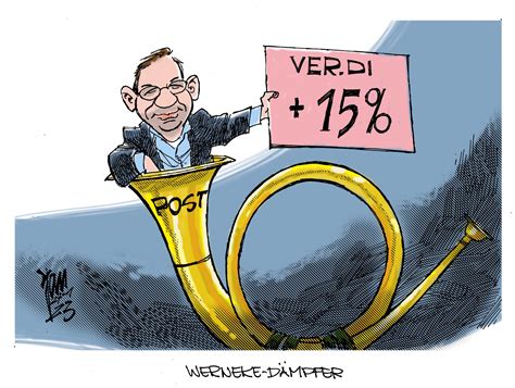 Ver Di Warnstreik 23 01 27 Rgb Janson Karikatur