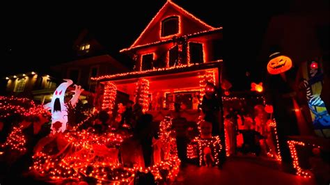 2022 Halloween Decorations Of Dyker Heights Brooklyn New York YouTube