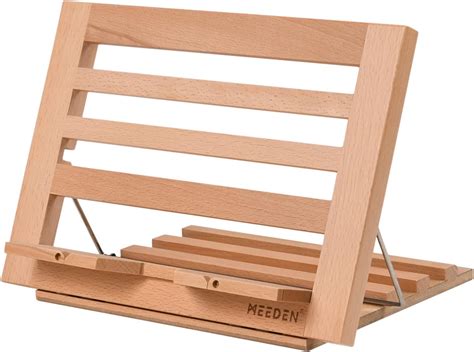 wishacc Holz einstellbar faltbar Leseständer Buchhalter Kochbuchhalter