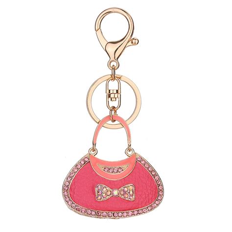 Aliexpress Buy Fashion Bag Shaped Handbag Purse Charm Keychain