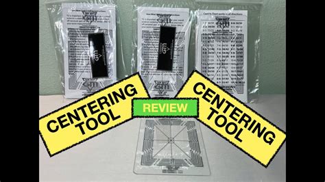 Review Card Grading Centering Tool For Bgs And Psa Youtube