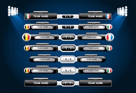 premium vector  screen   words team  team