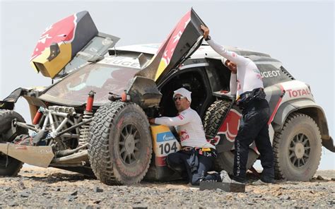 Rallye Raid Silk Way Loeb Abandonne Le T L Gramme