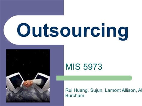 Outsourcingppt