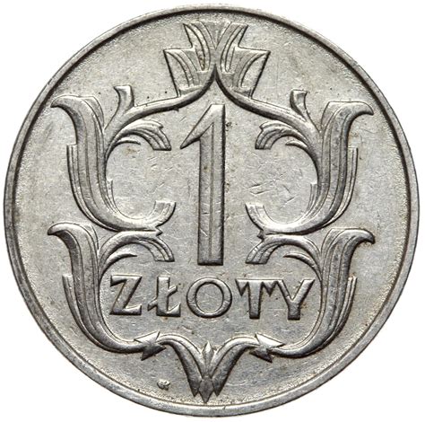 Polska II RP moneta 1 Złoty 1929 NIKIEL 7638905618 Allegro pl