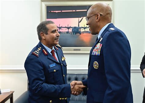 General CQ Brown Jr On Twitter Enjoyed Meeting Again With Qatar