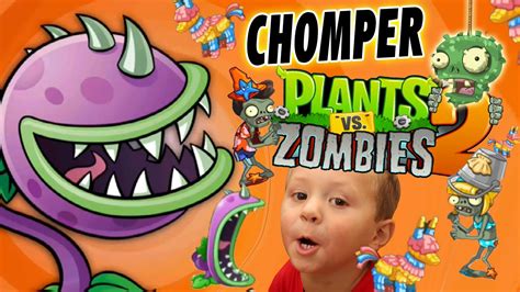 Chase And The Chomper Lets Play Pvz 2 Big Wave Beach World Party New