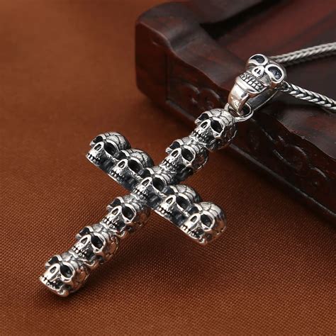 Colgante De Plata De Ley 925 Para Hombre Joyería De Metal Con Forma De