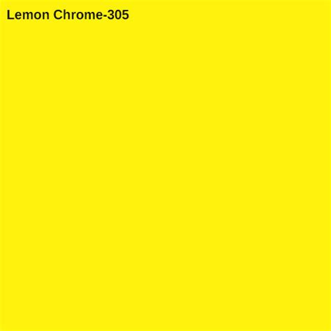 Unilex Lemon Yellow Chrome 305 Pigment Powder For Plastic Ink Paint At