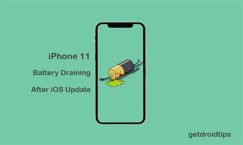 How To Fix Iphone Battery Draining Problem After New Ios Update