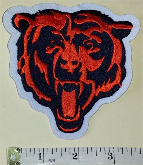 CHICAGO BEARS NFL FOOTBALL 4 inch PATCH – UNITED PATCHES