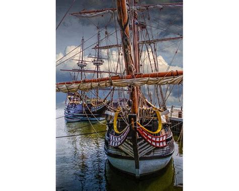 Replicas Of Two Of The Ships The Susan Constant Godspeed And