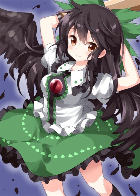 Reiuji Utsuho Touhou Drawn By Ruutksymkw Danbooru