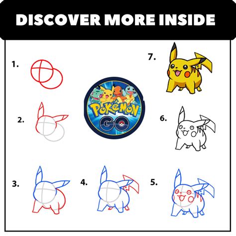 How To Draw Pokemon Characters Step By Step Drwaing Pokemon Etsy