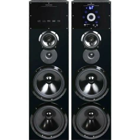 Акустическая система RUIMATECH VA-7910 (L+R) черный, 2х130 Вт, SD, USB ...