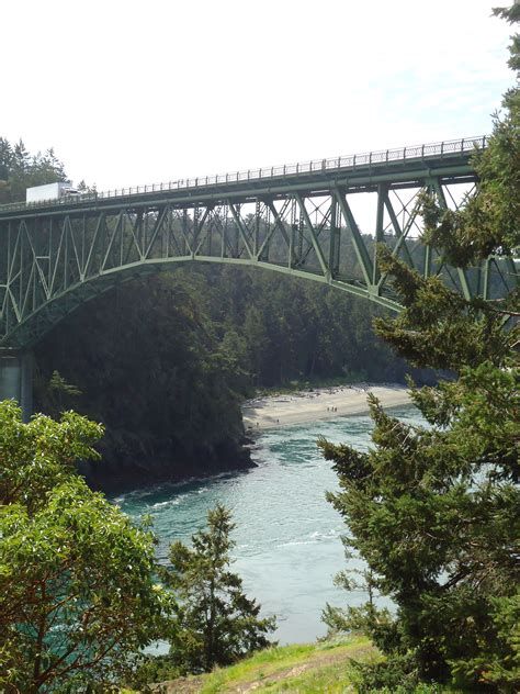 Deception Pass Bridge Whidbey Island Wa Whidbey Island Evergreen State Whidbey