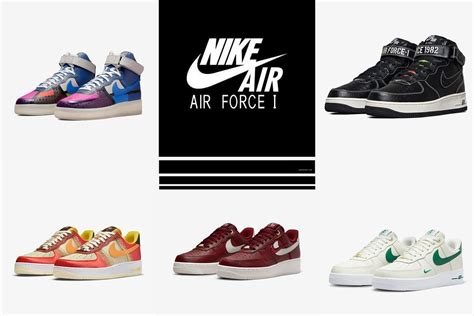 Nike 5 Best Nike Air Force 1 Colorways Released For 40th Anniversary