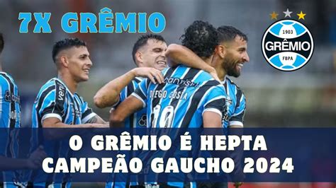 O Gremio Hepta Campe O Gaucho Veja Como Foi O Titulo Do Imortal