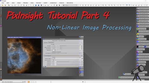 PixInsight Tutorial Part 4 Non Linear Image Processing YouTube