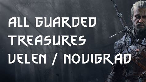 All Guarded Treasures Markers Velen The Witcher Gameplay