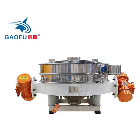 Gaofu Stainless Steel Straight Row Vibrating Sieve Flour Separator