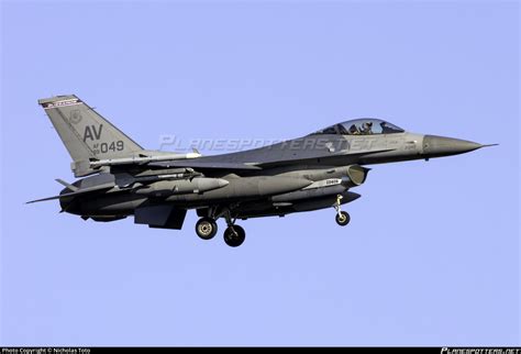 89 2049 United States Air Force General Dynamics F 16c Fighting Falcon Photo By Nicholas Toto