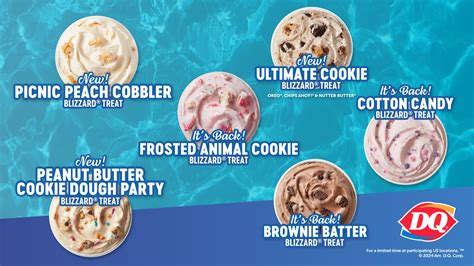 Dairy Queen Announces 2024 Summer Blizzard Treat Menu