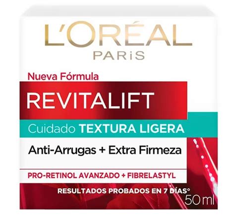 Crema L Oréal Revitalift Textura Ligera 50ml Anti Arrugas Extra