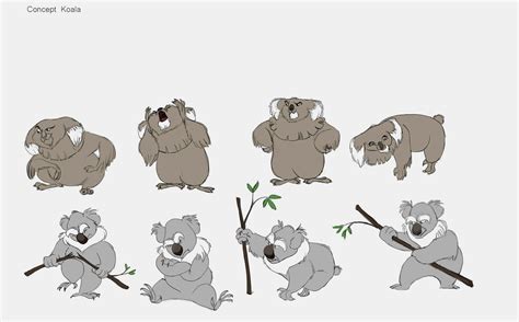 Artstation Concept Koala