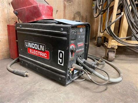 Lincoln Ln Pro Wire Feed Welder With Leads Helmet Ready To Use