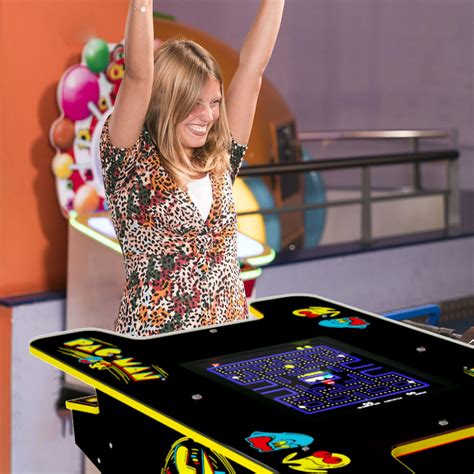 Arcade Up Pac Man Head To Head Arcade Table With Games Multiplayer