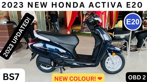 Honda Activa Deluxe E Obd Bs Detailed Review New Colour