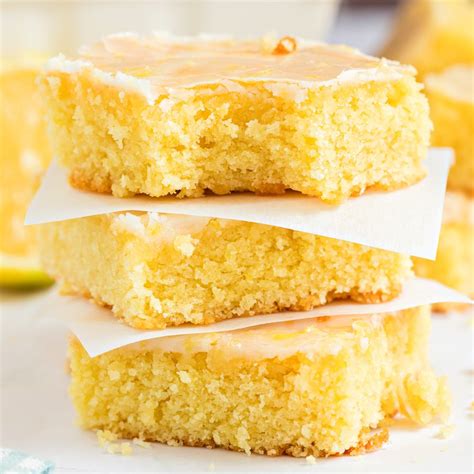 The Best Lemon Brownies With Glaze Top Recipes