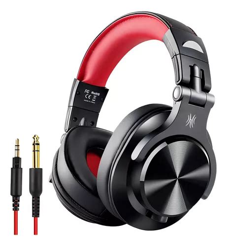 Headphone Sem Fio Dj Oneodio A Vermelho Profissional Mercadolivre