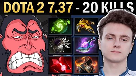 Axe Gameplay Miracle With 20 Kills And 1084 GPM Dota 2 7 37 YouTube