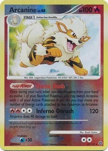 Arcanine Reverse Holo Prices Pokemon Secret Wonders Pokemon Cards