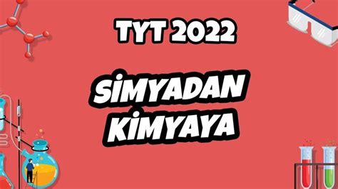 Simyadan Kimyaya TYT Kimya 2022 hedefekoş