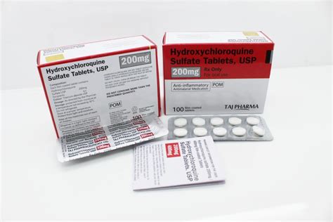 Hydroxychloroquine 200mg Tablets Supplier Manufacturer PAN India Taj