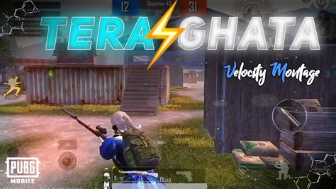 🥀 Isme Tera Ghata😌 Pubg Montage Tera Ghata Pubg Velocity Montage