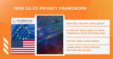 New Eu Us Privacy Framework Lexcellence Legal Compliance Regulatory Tax