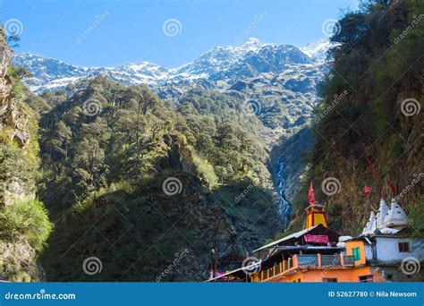 Yamunotri Temple stock photo. Image of temple, himalayas - 52627780