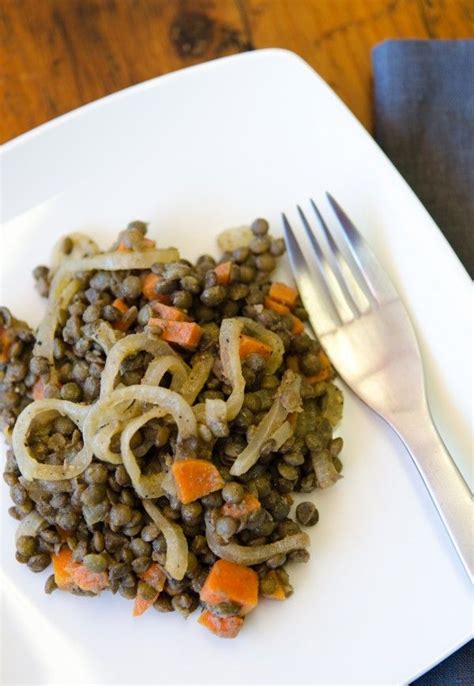 Warm French Green Lentils Oui Oui