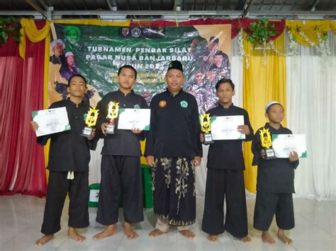 Turnamen Silat Pagar Nusa Di Ponpes RMA Banjarbaru Jaring Pesilat Usia