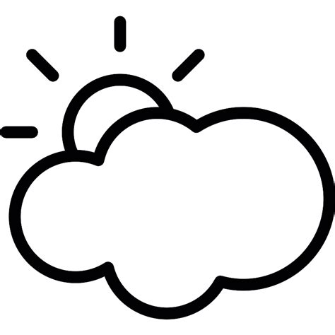 Cloudy Sky Vector Svg Icon Svg Repo