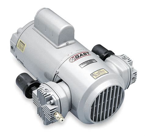 Gast Hp Hp Piston Air Compressor Vacuum Pump V Ac