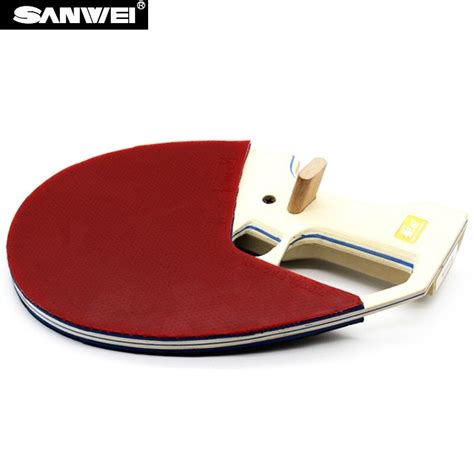 Ittf aprovado da sanwei 9ª geração raquete de tênis de mesa raquete