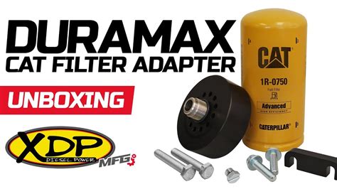 Xdp Duramax Cat Filter Adapter Unboxing Youtube