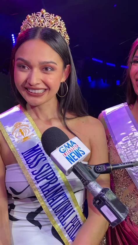 Abs Cbn News On Twitter Rt Dyancastillejo Miss Supranational Ph